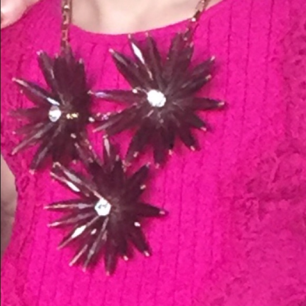 Ted Baker Floria Star Burst Statement Necklace